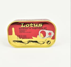 <span class=keywords><strong>Sardinas</strong></span> enlatadas en aceite vegetal del Océano Pacífico, <span class=keywords><strong>picantes</strong></span> con chile, 125g*50 latas - Product Image 4