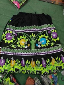 Jupes brodées, design personnalisé micronésien polynésien, imprimé floral hawaïen, polyester, jupe pour femmes, couleurs personnalisées - Product Image 2