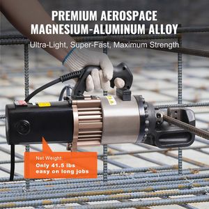 Tagliatrice Idraulica Elettrica ad Alta Potenza 2000W, Macchina Portatile che Taglia Tondini da 1,1 Pollici (5-28mm) in 4 Secondi - Product Image 5