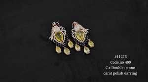 Pendientes Colgantes de Lujo con Circonita Cúbica, Diseño de Gota de Agua, Chapados en Oro, para Mujer, Joyería de Fiesta - Product Image 2