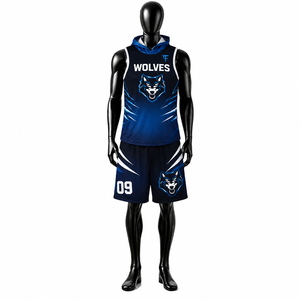 Camiseta de Baloncesto Personalizada para Hombre, de Alta Calidad, con Bordado, Diseño de Leopardo, Malla Transpirable, Sublimación, Uniformes 100% Poliéster - Product Image 3