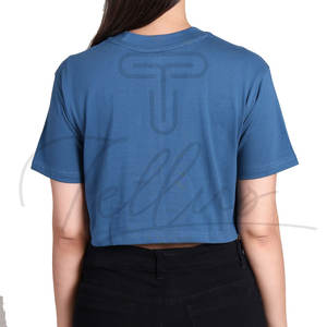 Top Corto para Mujer, Diseño Nuevo, Tallas para Adultos, Transpirable, Precio al por Mayor, Logotipo Personalizado, Color Personalizado - Product Image 4