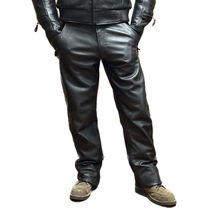 Pantalones de cuero Slasher para hombre - Product Image 1