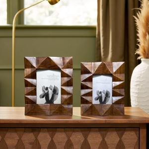 Antique Creations - Marco de Espejo de Madera Decorativo Natural Personalizable y Ecológico, Estilo Antiguo - Product Image 6