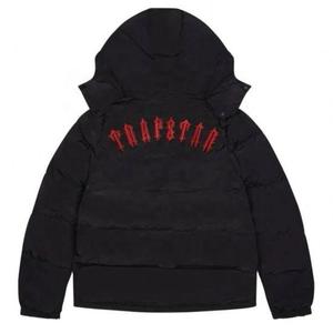 Chaqueta Acolchada Unisex Personalizada de Primera Calidad, Rellena de Plumón, 220g, Cortavientos, con Capucha, Cierre de Cremallera, Corte Regular, Informal, para Invierno - Product Image 1
