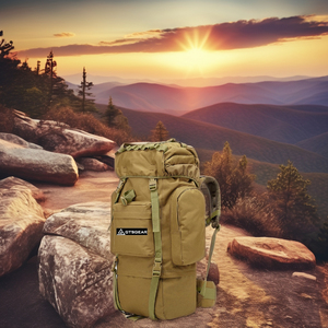 BPL49 C1 marco de aluminio en forma de U gran montañismo multifuncional al aire libre montañismo viaje táctica mochila - Product Image 1