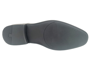 Chaussures habillées formelles pour hommes en PU noir, à bout fermé, à lacets, avec coussin d'air, antidérapantes, semelle extérieure en caoutchouc, pour le bureau et la carrière, toutes saisons - Product Image 4