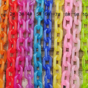 Cadenas Decorativas de Resina Coloridas de Diseño Moderno, Logotipo Personalizable, Hechas a Mano para Diwali, Cumpleaños, Bodas y Otras Ocasiones - Product Image 1