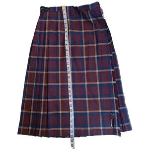 Meilleures ventes : Jupe pour femme bordeaux et bleue, motif écossais classique Glencoe, kilt personnalisé pour fille 2026 - Product Image 5