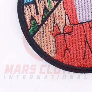 Top Seller Custom Design Woven Embroidered <b>Patch</b> Badges High Quality <b>Sew</b> Iron <b>on</b> Embroidery <b>Patches</b> for Clothing - Product Image 3