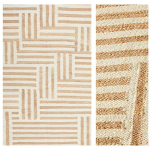 Tapis tissé en jacquard fait à la main avec tissage plat réversible anti-dérapant motif bohème abstrait pour usage domestique, nouvel arrivage - Product Image 2