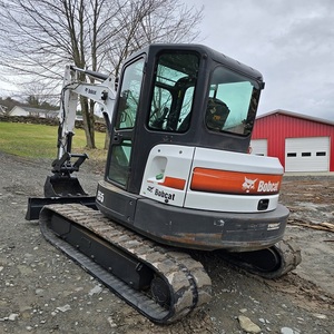 Miniexcavadora Bobcat E55 con Sistema Hidráulico Bosch Rexroth, Capacidad de Cucharón de 4m, Alto Momento de Carga y Componente Central PLC en Venta - Product Image 1