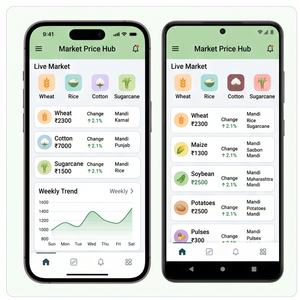 แอปติดตามราคาสินค้าโภคภัณฑ์ RoyalCraft Market Price Commodity Rate Tracker สำหรับ iOS/Android/Mac - Product Image 1