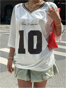 Diseños de Camisetas de Fútbol Personalizadas, Impresión Digital, 100% Poliéster, Resistentes al Viento, Transpirables, Corte Holgado Vintage, Malla, Fútbol Americano - Product Image 1
