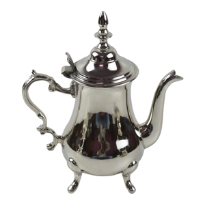 Newest <b>Silver</b> Colored Finishing Design Coffee Kettles With Best Quality Brass Metal Design <b>Tea</b> Kettles for Hotel Design - Product Image 6