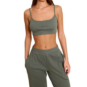 Sujetador Deportivo para Mujer al por Mayor, Personalizado, de Alta Calidad, Suave, Transpirable, de Secado Rápido, para Yoga y Running, con Espalda Cruzada - Product Image 1