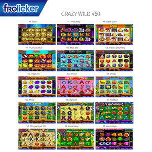 CRAZY WILD V60 Single Screen Arcade Game PCB Board English Version for Coin Operated <b>Amusement</b> <b>Machine</b> - Product Image 6