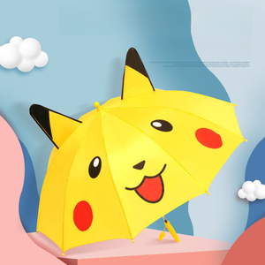 Ombrello Promozionale per Bambini con Orecchie 3D, Logo Personalizzato, Doppio Uso Pioggia/Sole, Diametro 80cm - Product Image 1
