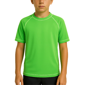 Kids Pool Beach Shirts for <b>Boys</b> Stretch Comfortable Swimwear Apparel <b>Boys</b> Quick Dry Water Sports T Shirt Soft Lightweight Shirts - Product Image 2