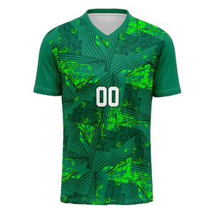 Maillot de football thaïlandais de qualité supérieure en gros avec impression de nom personnalisé, tenue d'entraînement et de pratique de football, maillot de football américain - Product Image 6