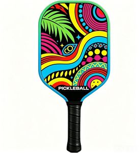Raqueta de Pádel de Playa Personalizada, Ligera, con Núcleo de Espuma, Forma de Lágrima, de Plástico, para Aficionados, Niños, Adultos, Entrenamiento Deportivo al Aire Libre - Product Image 4
