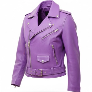 Chaqueta de cuero para mujer, diseño clásico con un toque moderno, perfecta para el uso diario y conjuntos elegantes. - Product Image 1