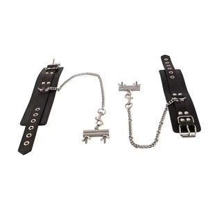 Pinzas para pezones con esposas para abuso sexual, juego sexual de bondage para mujeres, masoquismo, bondage doloroso - Product Image 6