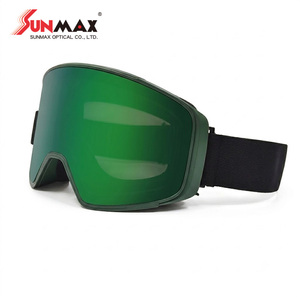 Masque de ski magnétique à lentille cylindrique UV400, prix compétitif, faible MOQ - Product Image 1