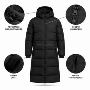 Men <b>Full</b> <b>Length</b> Puffer <b>Coat</b> Winter Jacket Thick Padding Windproof <b>Waterproof</b> Parka Casual Outdoor Wear Wholesale Supply - Product Image 6