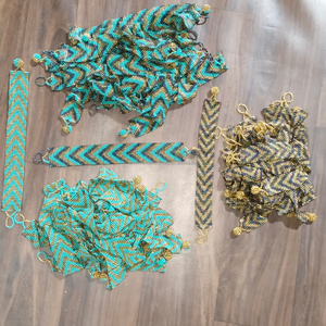 Friendship Bead Bracelets Summer Beads Handmade Glass Seed Beads Bracelets Fashion Jewelry From India - Product Image 1