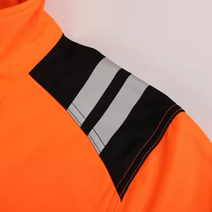 Chaqueta de Seguridad de Alta Visibilidad Naranja, Impermeable, Reflectante, para Trabajo Industrial, Protección, Construcción y Uso General - Product Image 5