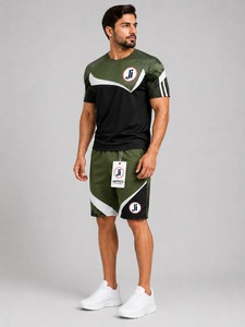 Custom Two Piece Graphic t Shirts <b>Tshirt</b> <b>Short</b> <b>Set</b> Summer Men Clothing 2 Piece Puff Print Shirt <b>and</b> <b>Shorts</b> <b>Set</b> for Men - Product Image 3