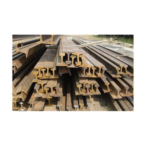 Rails en acier usagés R50 R65 pour la construction de voies ferrées et la fabrication de métaux de récupération type HMS1 2, reboudrés, origine FR - Product Image 4