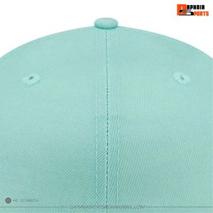Gorra de Béisbol Verde Menta al por Mayor con Bordado SD Rosa, Gorra Ajustada de 6 Paneles para Adultos, Gorras Casuales de Primavera Unisex para Hombre - Product Image 6