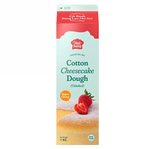 Service de fabrication sous marque privée, vente en gros, crème non laitière HALAL, pâte à cheesecake au coton, goût fromage, 1KG, fournisseur - Product Image 1