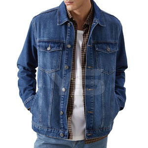 Veste décontractée pour homme, coupe régulière, séchage rapide, respirante, coupe-vent, doublure en coton, col classique, fermeture à boutons recouverts - Product Image 5