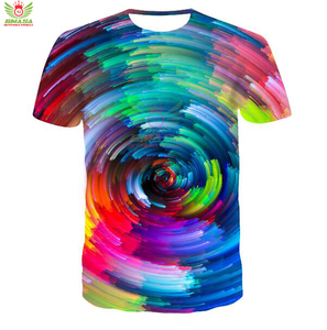 Camiseta Blanca para Sublimación, Manga Corta, Cuello Redondo, Tela de Poliéster Ligera, para Hombre, Color Duradero, Lavable, Estilo Vintage Vibrante, Corte Ajustado - Product Image 1