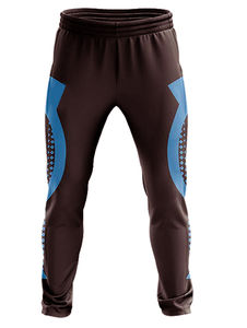 Pantalones de Cricket para Hombre, 100% Poliéster, Cintura Elástica con Cordón, Corte Clásico Ajustado, Dobladillo sin Rematar, Dos Bolsillos, Estilo Clásico - Product Image 4