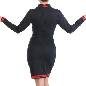 Ensemble d'uniformes d'hôtesse de l'air pour femmes en gros – Personnalisable avec logo et taille – Polyester/Coton – Haute qualité – Pour compagnies aériennes - Product Image 2