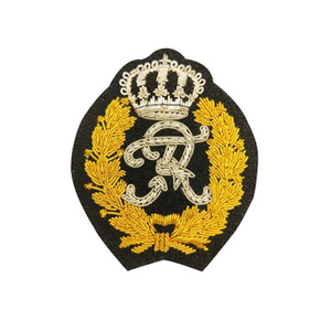 Insignias bordadas a mano con hilo de alambre, insignias bordadas de la mejor calidad OEM, insignia bordada personalizada con encaje. - Product Image 3