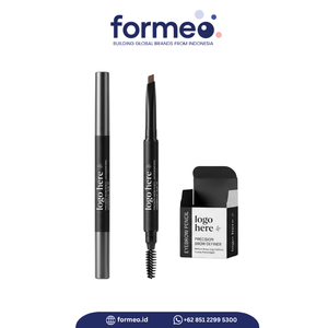 Personalización del Color de su Logotipo de Marca, Lápiz de Cejas y Delineador de Ojos Profesional de Indonesia, de ABS Impermeable de Buena Calidad y Larga Duración - Product Image 6