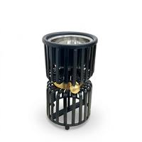 Mini brûleur à bakhoor de luxe, brûleur à encens arabe Oud, cage en métal pour encens, diffuseur de parfum pour la maison, cadeau pour Ramadan et l'Aïd