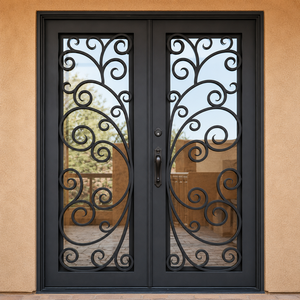 Puertas Exteriores de Hierro Forjado de Lujo: Puertas de Entrada Hechas a Mano y Personalizadas para Entradas de Hogares Elegantes, Seguras y Atemporales - Product Image 3