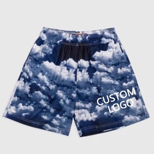 Shorts d'été amples pour hommes avec logo personnalisé, respirants et légers, pour les activités décontractées et sportives - Product Image 6
