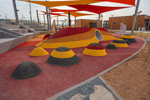 Supersafe High-Grade Elastic Rubber EPDM Granules Eco-Friendly Non-Toxic Malaysia 1-4mm Thickness Running Track Sporting Surface - Product Image 4
