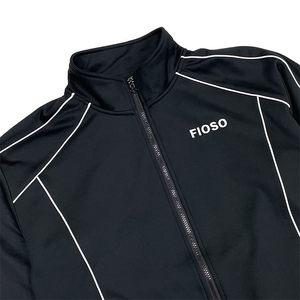 Conjunto Deportivo Personalizado de Invierno con Capucha Reflectante, Chaqueta Cortavientos y Pantalones Deportivos Holgados de Poliéster para Hombre y Mujer - Product Image 6