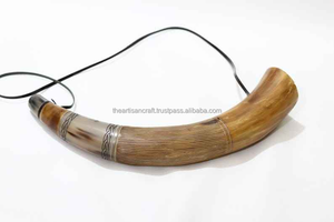 Batalla pulida que suena el cuerno de guerra que sopla la decoración y el recuerdo elegantes del hogar - Product Image 2