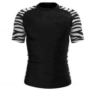 Custom Logo High Quality <b>Men</b> Short Sleeve Rash Guard Wholesale Plain Fitness <b>Swim</b> <b>Shirts</b> Printed short Sleeve <b>swim</b> <b>Shirt</b> for <b>Men</b> - Product Image 4