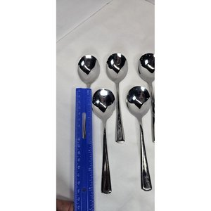 Juego de Cucharas Metálicas de Grado Comercial, Cubertería de Larga Duración con Calidad de Restaurante - Product Image 1