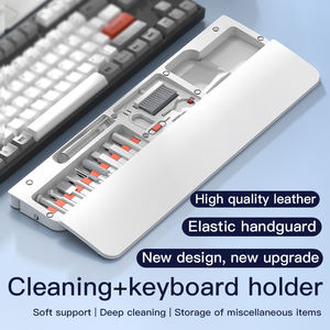 <span class=keywords><strong>Limpiador</strong></span> de <span class=keywords><strong>Teclado</strong></span> Multifunción Todo en Uno y Reposamuñecas con <span class=keywords><strong>Limpiador</strong></span> de Pantalla, Soporte para Teléfono Ecológico, Juego de Herramientas - Product Image 2